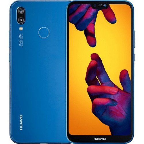 Celular Huawei P20 Lite- Oc, 4gb, 32gb Rom, Dual Cam-azul