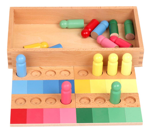 Yhzan Montessori Color Juego Semejanza Tarea De Clasificacir