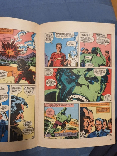 Hq O Incrível Hulk 5. Original. Editora Rge. Promoção (Usado)