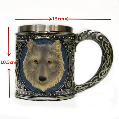 Taza Tazon Lobo Stark Game Of Thrones Mug 400ml