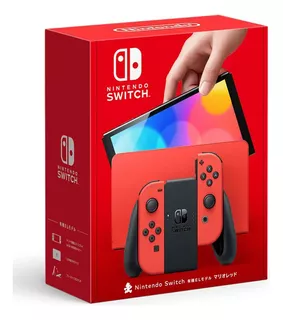 Nintendo Switch Oled 64gb Edición Especial Mario Red Color Rojo