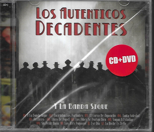Los Autenticos Decadentes Album Y La Banda Sigue Cd+dvd Nuev