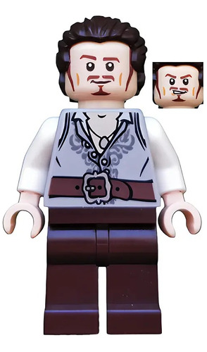 Lego Minifigura Piratas Del Caribe Will Turner