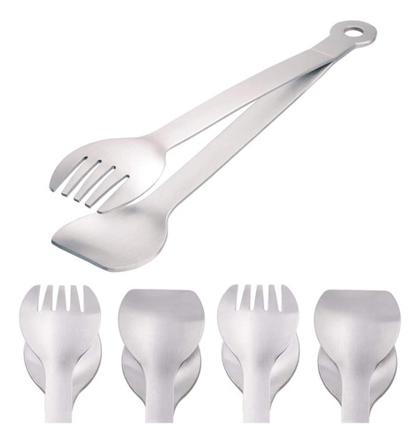 Pinzas Para Servir Hinmay, Acero Inoxidable, 15 Cm Ab