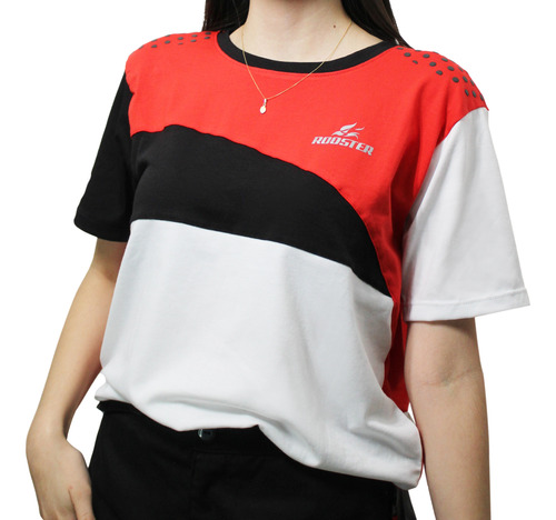 Camiseta Cave Tricolor Racing Rooster