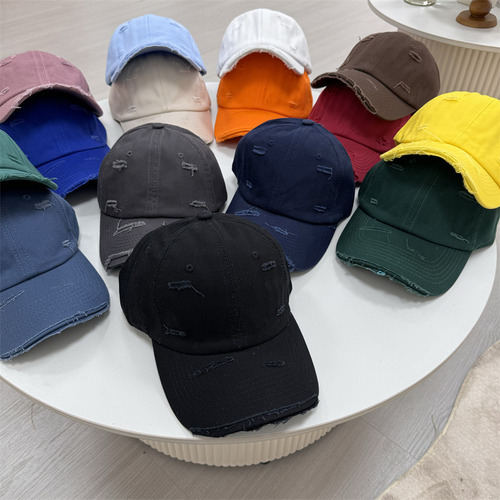 Gorra De Béisbol Ni Luo Shi Curved Eaves Con Protección Sola