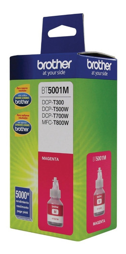 Tinta Brother Btd60 Negro + Bt5001 Color T310 T510 T710