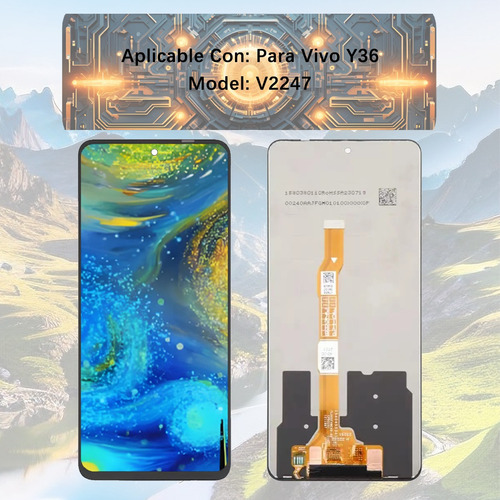 Pantalla Para Vivo Y36 V2247 Display