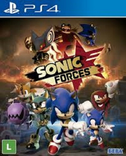 Jogo Sonic Forces - Ps4 Mídia Física Pronta Entrega Barato