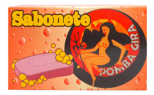 Kit Sabonete Perfumado Da Pomba Gira Fluído Líquido 100 Ml