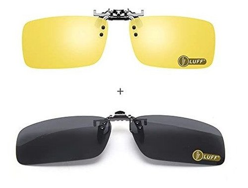 Luff 2-pair Polarized Unisex Clip En Gafas De Sol Qtygp