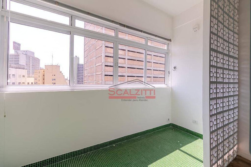 Studio Com 1 Dormitório À Venda, 35 M² Por R$ 370.000,00 - Consolação - São Paulo/sp - St0336