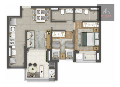 Imagem 19 de 19 de Apto 2 Dorms, Sendo 1 Suíte Localizado Na Vila Matilde Próximo A Estação Vila Matilde - Tc834