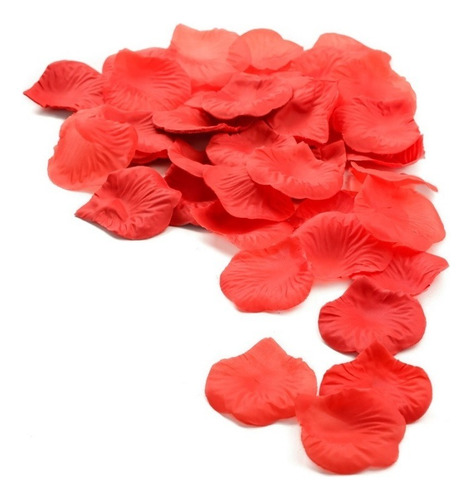 Pack 1000 Petalos Rosas Artificales Boda Bautizo Rojo