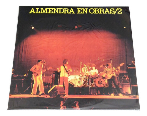 Vinilo Almendra  / En Obras 2 / Nuevo Sellado