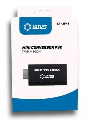 Imagem 1 de 3 de Adaptador Conversor Playstation 2 Para Hdmi Lotus