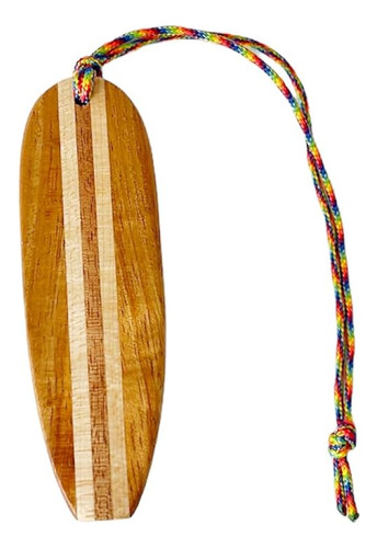 Mini Tabla De Surf Koa Hawaiana Adorno Coche O Árbol D...
