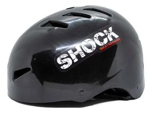 Capacete Shock Skate - Preto - P