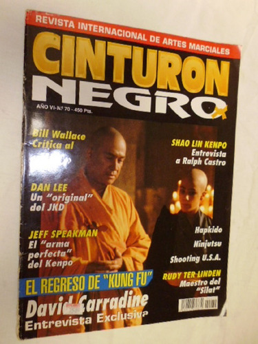 Cinturon Negro Nr-70 Revista Arte Marciales