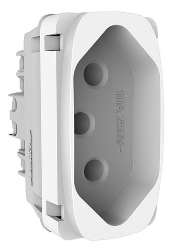 Modulo Tomada Alumbra Gracia 2polo+terra 10a Branco 85313