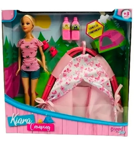 Muñeca Kiara Camping Poppi Vamos De Campamento