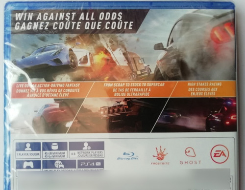 Ps4 Need For Speed Payback $699 Disco Fisico Orig Mikegames (Usado)