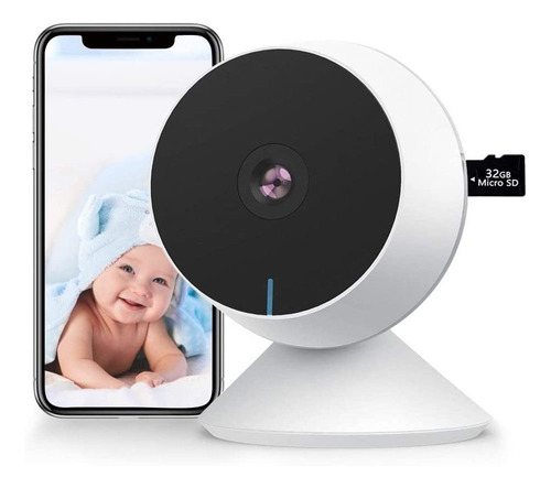 Bebe Camera De Seguridad Wifi 1080p Fhd, M1 Baby Monitor Con