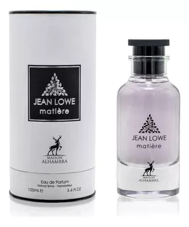 Perfume Maison Alhambra Jean Lowe Matiére 105ml. Original