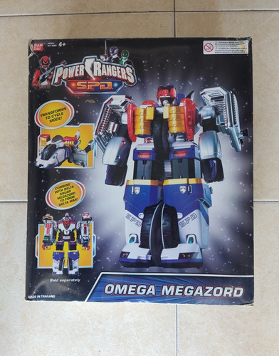 Power Rangers Megazord Spd Bandai 