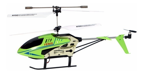 Helicóptero Controle Remoto Fênix 3 Canais Com Giroscópio