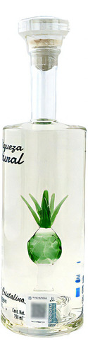 Tequila Riqueza Natural Reposado Cristalino Piña 750 Ml
