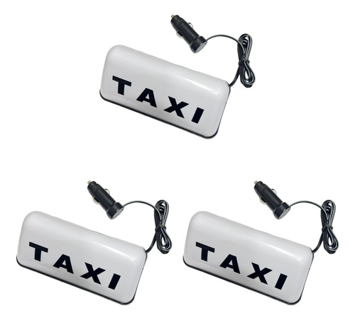 Letrero De Taxi Para Techo, 12 V, Luz Cob, 3 W