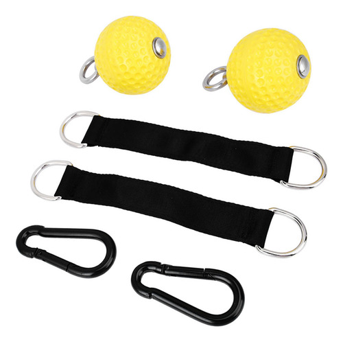Pelota De Entrenamiento Pull Up Amarilla Para Colgar Brazos