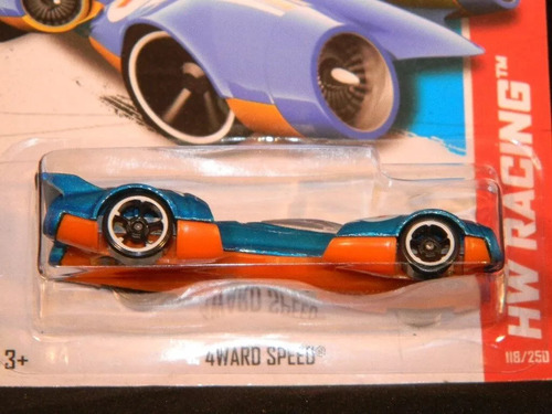 Hot Wheels 2013 Hw Racing 18/250 4ward Speed Hotwheels