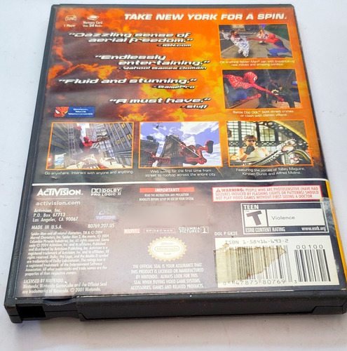 Spiderman 2 Gamecube Usado (Usado)