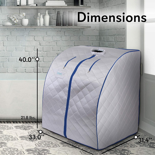 Spa Portátil Con Infrarrojos Para Sauna Con Almohadilla