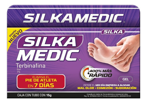 Silka Medic Gel Antimicótico Pie Atleta 15 G