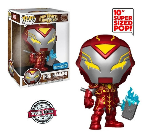 Funko Pop! - Martelo de Ferro (25 cm) Marvel [exclusivo] - 866