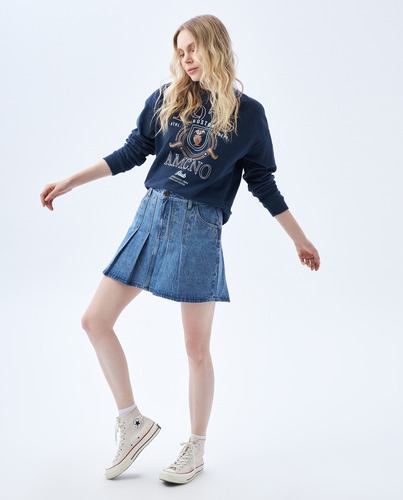 Falda Americanino 342f001 Azul Denim