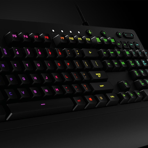Teclado Gamer Prodigy G213 Logitech Serie G Color del teclado Negro Idioma Inglés US