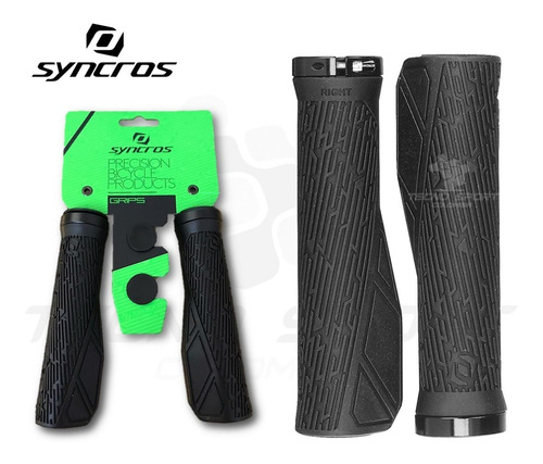 Imagen 5 de 8 de Mango Grip Syncros Puño Manillar Bicicleta Anillo Bloqueo