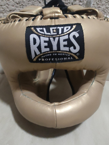 Careta De Boxeo Reyes Dorada