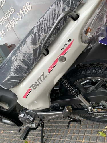 Motomel Blitz 110 Plus Nuevo Modelo Con Led Y Usb Betacenter