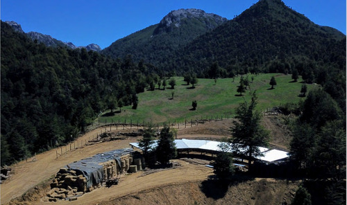 Campo Loncotriuque Con Cabaña Y Galpon. Loteado Con 66 Parc.