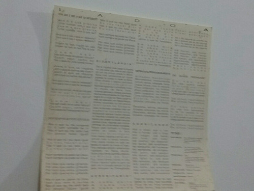 Titãs -lp Titanomaquia -1993-com Encarte - Raríssimo Vinil! (Usado)