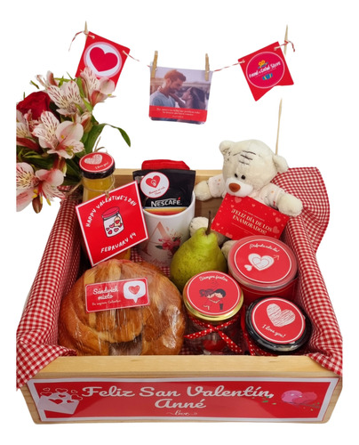 Desayuno Sorpresa San Valentin Amor Regalo San Valentín Box 