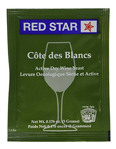 Levadura De Vino Cote Des Blancs - 10 Paquetes