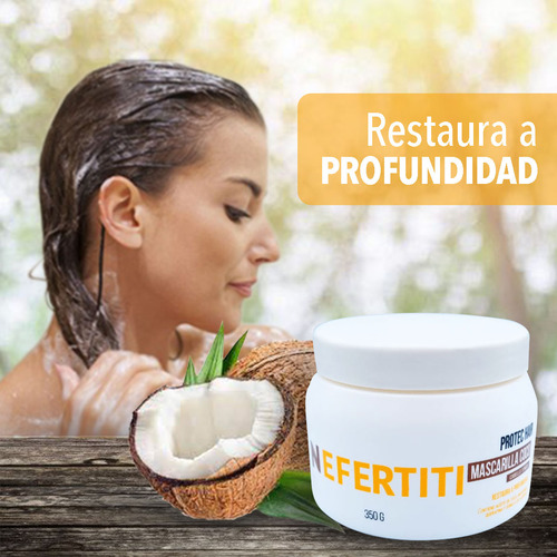 Mascarilla Cabello Teñido Reparadora Con Keratina Y Coco