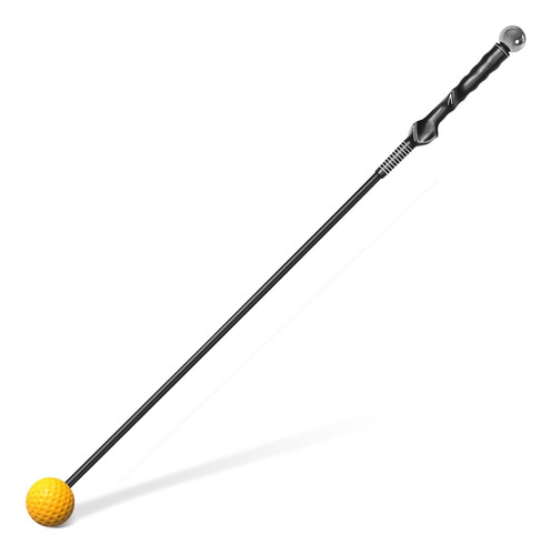 Entrenador De Swing De Golf Eje Flexible 102cm - A