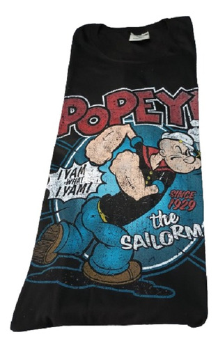 Remera Popeye Yorkstone Talle Especial De 5xl A 7xl 